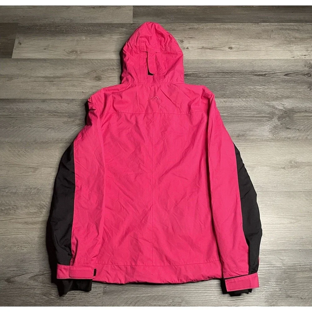 Polar Edge Women’s Clean Pink/Black Medium Lightweight Full Zip Jacket Coat